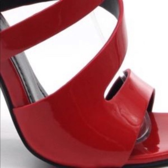 Cape Robbin Red Strappy Heels - Picture 2 of 4